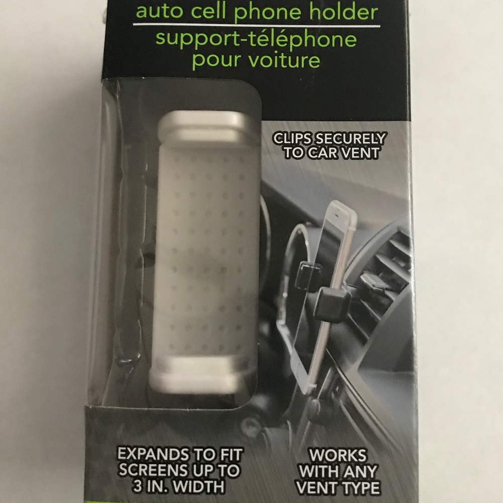 Auto cell phone holder